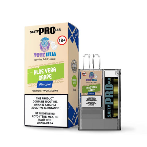 Salty Pro Bar Aloe Vera Grape Disposable Vape | Crown Vape NZ