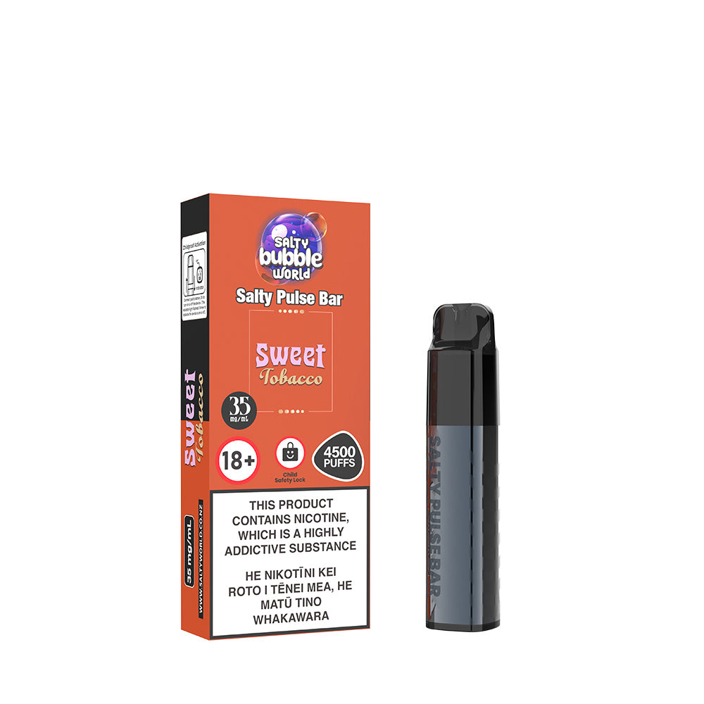 Salty Pulse Bar Sweet Tobacco Disposable Vape