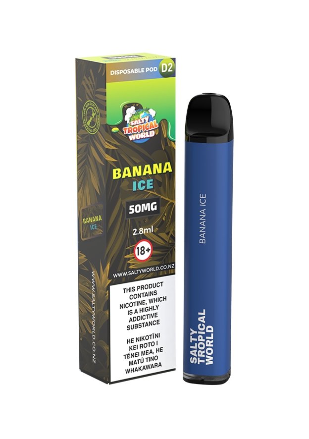 D2 Disposable Vape Banana Ice | Crown Vape NZ