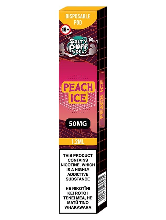 Disposable Pod Peach Ice | Crown Vape NZ