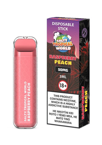 Disposable Stick Raspberry Peach | Crown Vape NZ