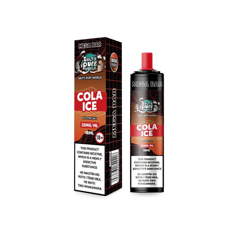 Mega Bar Cola Ice Disposable Vape | Crown Vape NZ