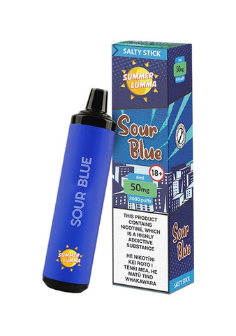 Salty Stick Sour Blue Disposable Vape | Crown Vape NZ